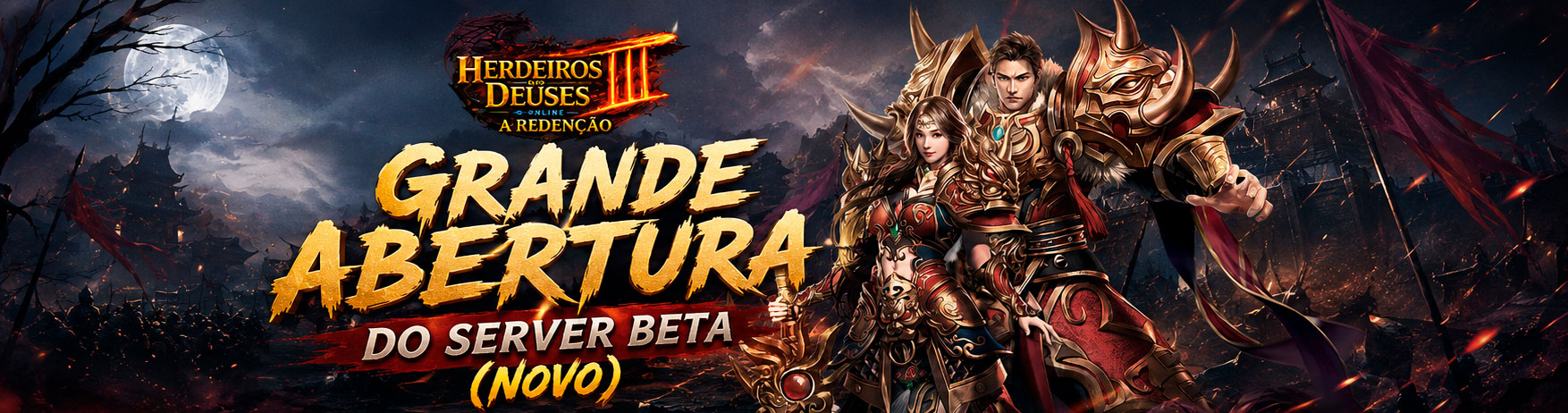 Abertura do servidor beta